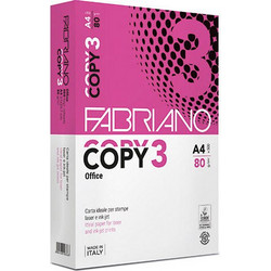 Fabriano Copy 3 Χαρτί A4 Εκτύπωσης 80gr/m 500 φύλλα