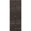 HomeMarkt Δίφυλλη Ντουλάπα Ρούχων με Πατάρι Zebrano 80x42x241cm HM11222.01