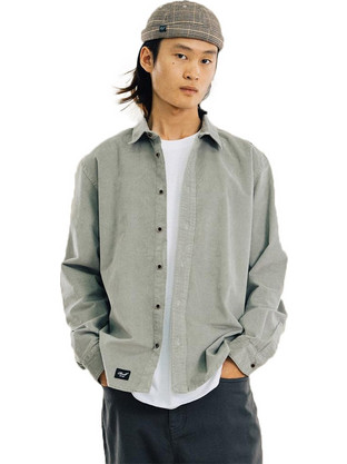 Reell κοτλέ πουκάμισο Strike Mint Green 1302-042 01-006 160