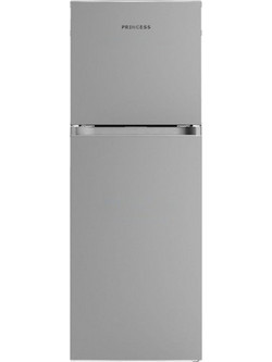 Princess RDS-275 PAR Δίπορτο Ψυγείο 210lt Υ143xΠ55xΒ55cm Inox