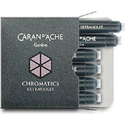 Caran D' Ache Αμπούλες Μελάνης Για Πένα Chromatics Ultra Violet 6 Τεμ