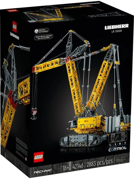 Lego Technic Liebherr Crawler Crane LR 13000 για 18+ Ετών 42146