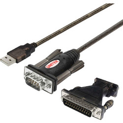 Unitek Μετατροπέας USB-A male σε Serial male (Y-105A)
