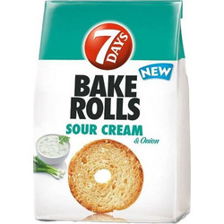 BAKE ROLLS SOUR CREAM 80gr