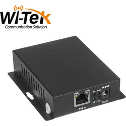 Wi-Tek WI-PE31E PoE Extender, 1x PoE Input, 2x PoE Outputs, 1x DC Input Port (48-55V) 802.3af/at/bt compatible