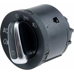 Διακόπτης φώτων συμβατός για VW Golf (V/VI)/ Caddy/ Jetta/ Passat (B6/B7)/ Eos/ Tiguan (5N)/ Touran/ Transporter T5 (10pin)