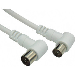 Lancom Καλώδιο Κεραίας Coax Male to Coax Female 3m White 5τμχ 02.006.0123