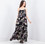 Maison Scotch Midi Καλοκαιρινό Φόρεμα Μαύρο 171834-SC5638
