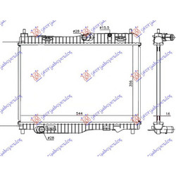 Ψυγειο 1.0i12V-1.0 +/AC (55.8x35.2x1.8) Ford Ecosport 13-17 - 328006330