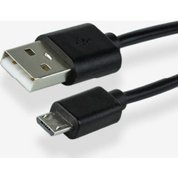Data Cable Green Mouse USB 2.0 to micro USB 2m Black