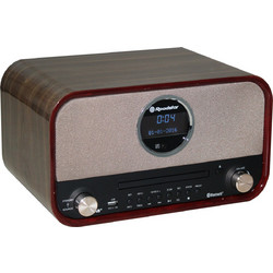 Roadstar HRA-1782D Ηχοσύστημα Hi-Fi 2.0 30W με CD / Digital Media Player και Bluetooth Brown