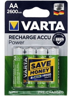 Varta Recharge Accu Power AA 2600mAh 4τμχ