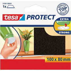 Αυτοκόλητο Τσοχάκι Προστασίας Καφέ Tesa 100χ80mm