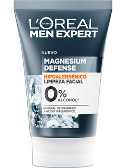 L'Oreal Paris Men Expert Magnesium Defence Ενυδατικό Gel Καθαρισμού Προσώπου 100ml