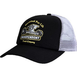 Independent Ανδρικό Καπέλο Jockey με Δίχτυ Snapback Υφασμάτινο Μαύρο INA-CAP-0249