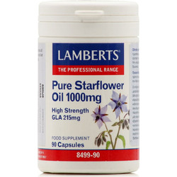 Lamberts Pure Starflower Oil Έλαιο Μπουράντζας 1000mg 90 Κάψουλες
