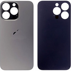 Πίσω Καπάκι iPhone 13 Pro Back Glass big hole Μαύρο