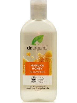 Dr. Organic Manuka Honey Φυτικό Σαμπουάν για Επανόρθωση 265ml
