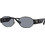 Versace VE2264 1261/1 Γυαλιά Ηλίου Στρογγυλά Μεταλλικά Μαύρα με Μαύρο Polarized Φακό