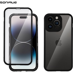 Sonique 360 Full Protector Cover Black (iPhone 14 Pro)