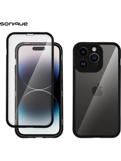 Sonique 360 Full Protector Cover Black (iPhone 14 Pro)