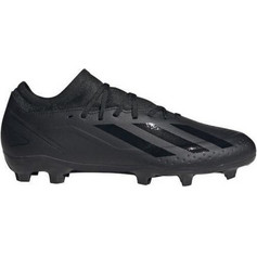 Adidas X Crazyfast.3 FG GY7429 Ποδοσφαιρικά Παπούτσια με Τάπες και Καλτσάκι Μαύρα