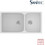 Sanitec Classic 307 Επικαθήμενος Νεροχύτης Γρανίτη Αντιστρεφόμενος Ματ White 92x51cm
