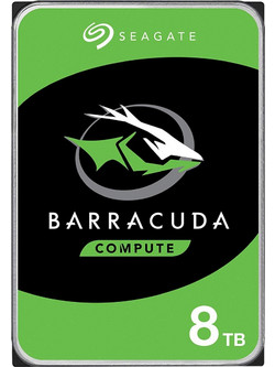 Seagate BarraCuda 8TB HDD Σκληρός Δίσκος 3.5" Sata 3 5400rpm με 256MB Cache ST8000DM004