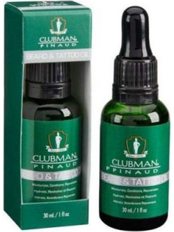 Clubman Pinaude Beard & Tattoo Λάδι για Γένια 30ml