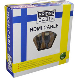 Bridge Cable Καλώδιο HDMI 2.0 HDMI Male to HDMI Male 10m Black