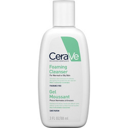 CeraVe Normal To Oily Skin Ενυδατικός Αφρός Καθαρισμού Προσώπου για Ακμή 88ml