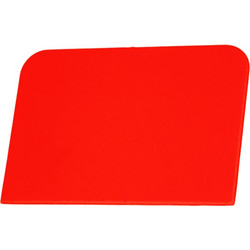 Maestro FM133L-1 ΠΛΑΣΤΙΚΗ ΕΛΑΣΤΙΚΗ ΣΠΑΤΟΥΛΑ (117X78MM, ΚΟΚΚΙΝΗ)