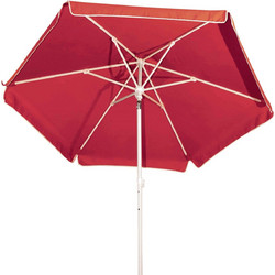 Velco Ομπρέλα Θαλάσσης με UV Προστασία Κόκκινη 2m 372-6594