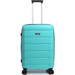 Seagull SG180 Βαλίτσα Μεσαία 66x44x27cm με 4 Ρόδες Τιρκουάζ