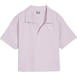 Puma HER Γυναικεία Αθλητική Μπλούζα Polo Λιλά 677884-60