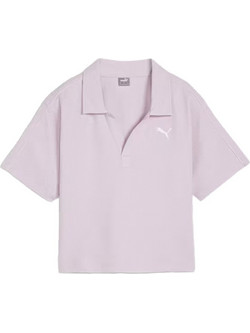 Puma HER Γυναικεία Αθλητική Μπλούζα Polo Λιλά 677884-60