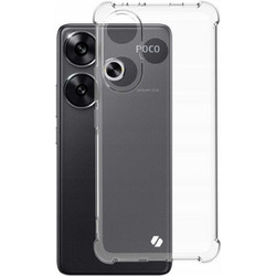 Διάφανη Θήκη Σιλικόνης - Xiaomi Poco F6 - Spacecase Anti-Shock - 1mm - Clear (5905719110222)