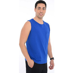 Bodymove Ανδρικό Αθλητικό T-Shirt Royal Blue 1387-A2
