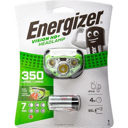 Energizer Vision HD+ Φακός Κεφαλής Εργασίας Μπαταρίας Led Αδιάβροχος 350lm