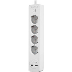 JORTAN OG2204 2xUSB 2xType-C 2.4A 4x Sockets