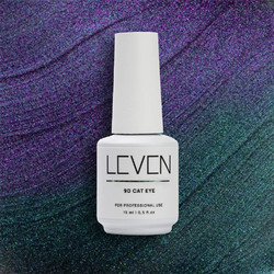 Leven 9D 04 Cat Eye Ημιμόνιμο Βερνίκι Νυχιών 15ml