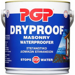 PGP Dryproof Masonry Waterproofer Επαλειφόμενο Μονωτικό Τσιμεντοειδές Κονίαμα Ταράτσας & Δεξαμενής Λευκό 1kg