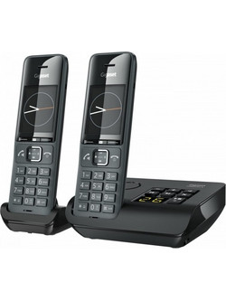Gigaset 520A Ασύρματο Τηλέφωνο Σετ Duo Μαύρο