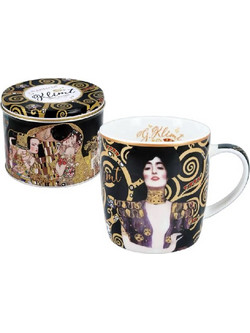 Κούπα Carmani Klimt Judith σε μεταλλικό κουτί 450ml CA532-3110