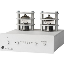 Pro-Ject Audio | TUBE BOX S2 | tube phono preamplifier - silver