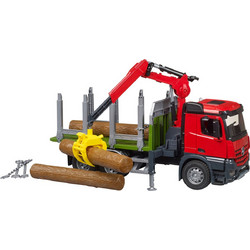 Bruder Φορτηγό Mercedes Arocs με Γερανό & Κορμούς BR003669