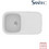 Sanitec Classic 315 Ένθετος Νεροχύτης Γρανίτη Αντιστρεφόμενος Ματ White 82x50cm