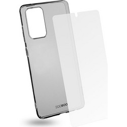 EGOBOO Clear TPU for Samsung A52 4G/A52 5G/A52S/A52 LITE, Transparent + Tempered Glass
