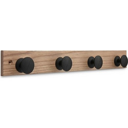 ΚΡΕΜΑΣΤΡΑ ΤΟΙΧΟΥ ΞΥΛΙΝΗ ASH WOOD 4 ΘΕΣΕΩΝ INOFIX 3744 60x488x55MM Οξιά