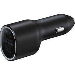 Samsung EPL4020 AutoNetzteil 40 Watt FC 2 Ausgabeanschlussstellen (USB 24 pin USBC) Schwarz (EPL4020NBEGEU)
